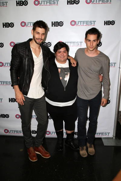 Casey Deidrick, Harvey Guillen, John Garet Stoker — Zdjęcie stockowe