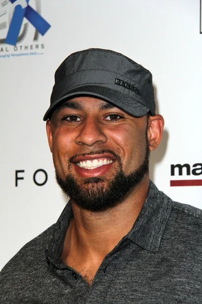 Wide receiver Hank Baskett — Stockfoto