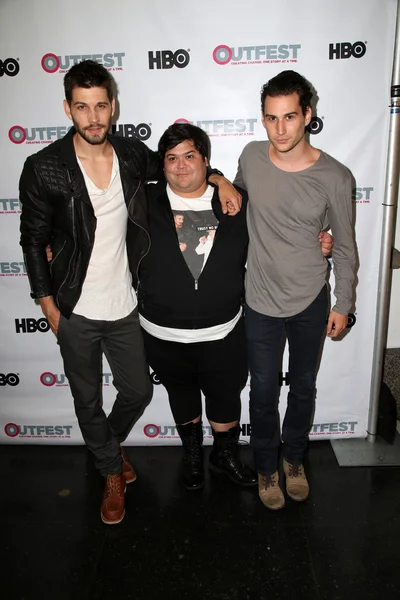 Casey Deidrick, Harvey Guillen, John Garet Stoker — Stok fotoğraf