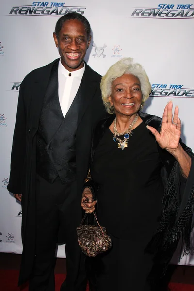 Tim Russ, Nichelle Nichols — Foto de Stock