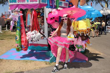 Phoebe Price at the Orange County Fair