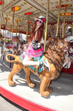 Phoebe Price at the Orange County Fair