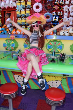 Phoebe Price at the Orange County Fair