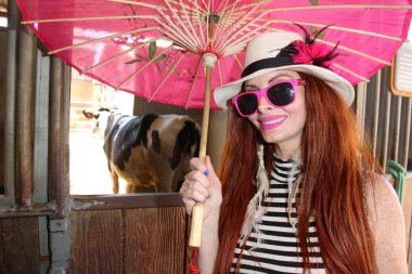 Phoebe Price at the Orange County Fair