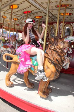 Phoebe Price at the Orange County Fair