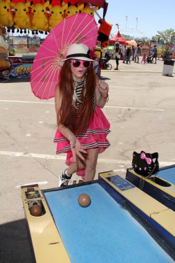 Phoebe Price at the Orange County Fair