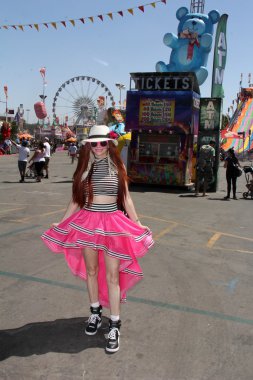 Phoebe Price at the Orange County Fair