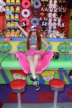Phoebe Price at the Orange County Fair