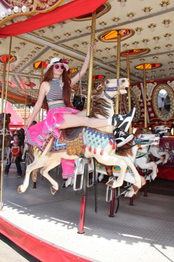 Phoebe Price at the Orange County Fair
