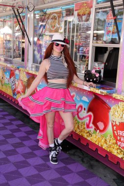 Phoebe Price at the Orange County Fair