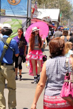 Phoebe Price at the Orange County Fair