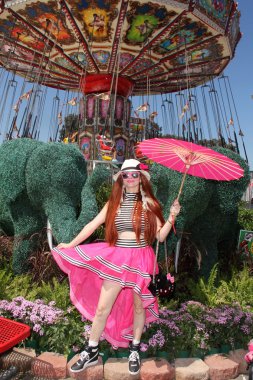 Phoebe Price at the Orange County Fair