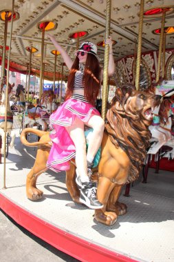 Phoebe Price at the Orange County Fair