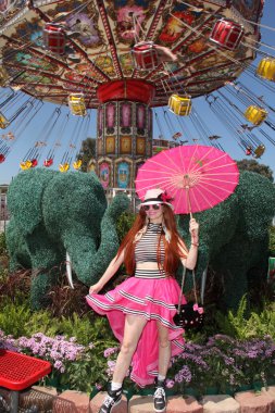 Phoebe Price at the Orange County Fair