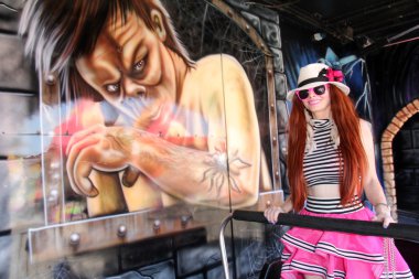 Phoebe Price at the Orange County Fair