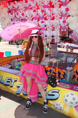 Phoebe Price at the Orange County Fair