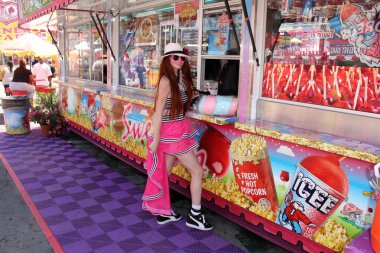Phoebe Price at the Orange County Fair