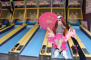 Phoebe Price at the Orange County Fair