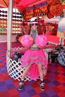 Phoebe Price at the Orange County Fair