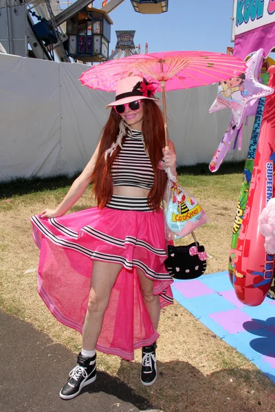 Phoebe Price at the Orange County Fair — Zdjęcie stockowe