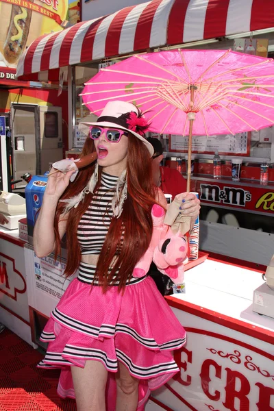 Phoebe Price at the Orange County Fair — Stok fotoğraf