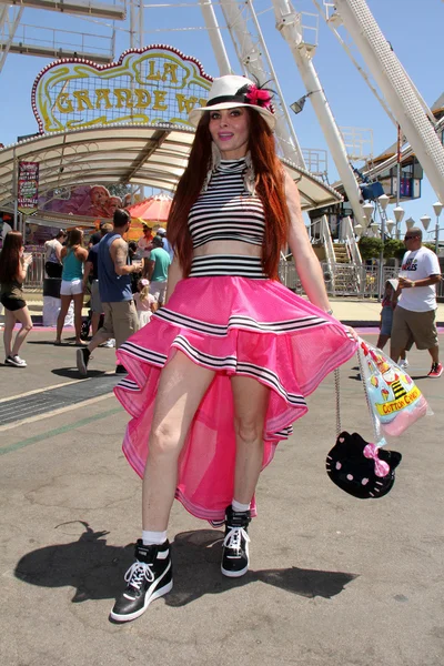 Phoebe Price at the Orange County Fair — Zdjęcie stockowe