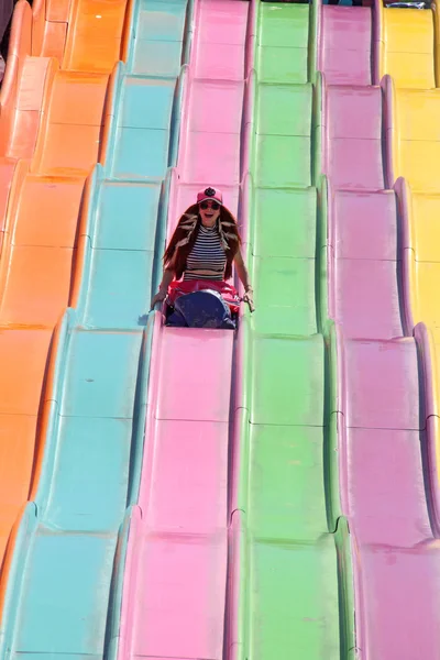 Phoebe Price at the Orange County Fair — Stock Photo, Image