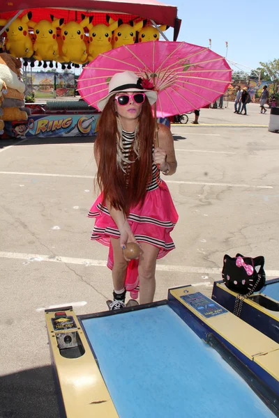 Phoebe Price at the Orange County Fair — Stok fotoğraf