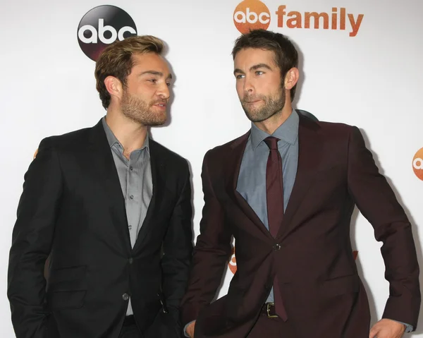 Ed Westwick, Chace Crawford — Fotografia de Stock