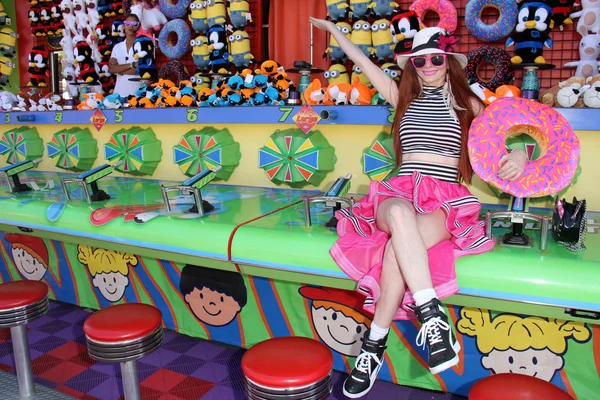 Phoebe Price at the Orange County Fair