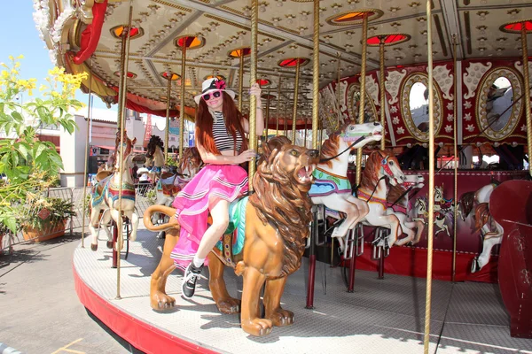 Phoebe Price at the Orange County Fair — Stok fotoğraf