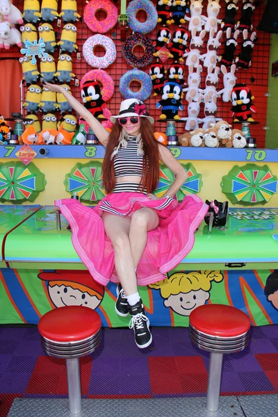 Phoebe Price at the Orange County Fair
