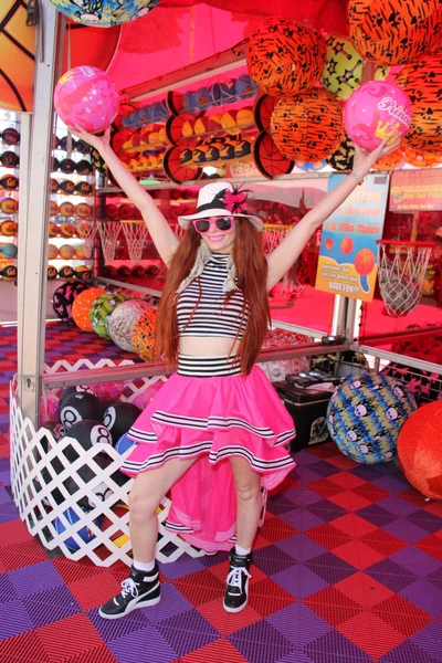 Phoebe Price at the Orange County Fair — Zdjęcie stockowe