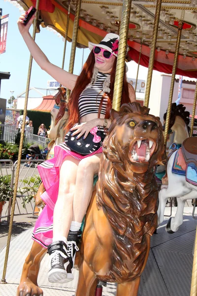 Phoebe Price en la Feria del Condado de Orange — Foto de Stock