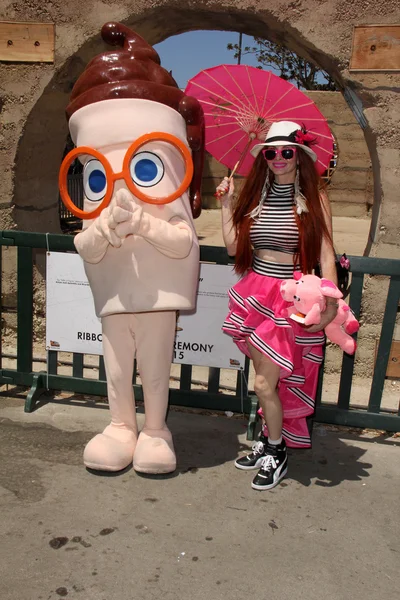Phoebe Preço na Feira de Orange County — Fotografia de Stock
