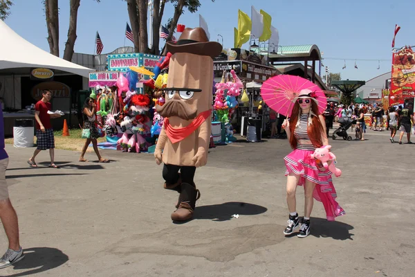 Phoebe Price at the Orange County Fair — ストック写真