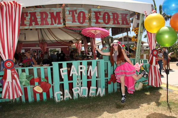 Phoebe Price at the Orange County Fair — Stockfoto