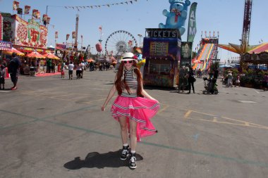 Phoebe Price at the Orange County Fair