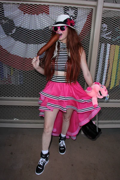 Phoebe Price at the Orange County Fair — Zdjęcie stockowe