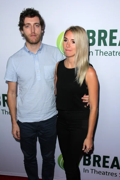 Thomas Middleditch, Mollie Middleditch — Foto Stock