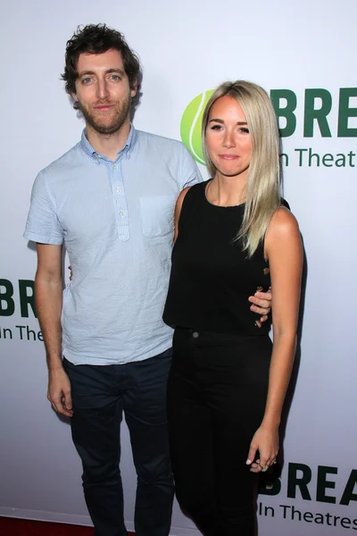 Thomas Middleditch and Mollie Middleditch — Stock Photo, Image