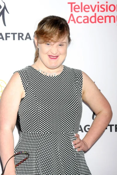 Jamie Brewer - skådespelerska, w — Stockfoto