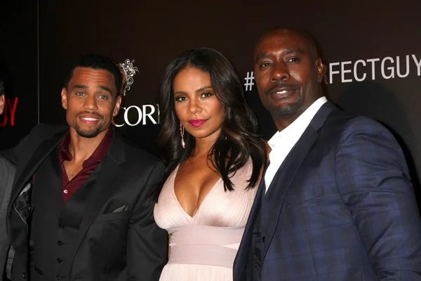 Michael Ealy, Sanaa Lathan, Morris Chestnut — Foto de Stock