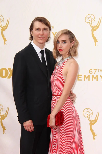 Paul dano, zoe kazan — Foto de Stock