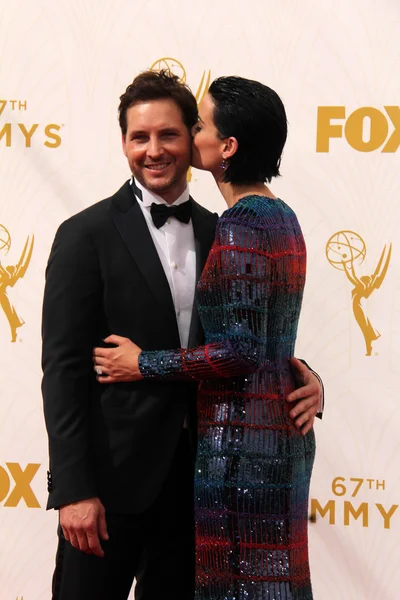 Peter Facinelli, Jaimie Alexander — Foto de Stock