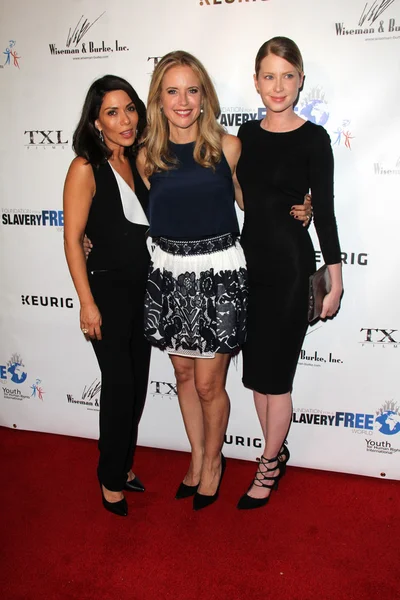 Marisol Nichols, Kelly Preston, Emma Booth — Zdjęcie stockowe