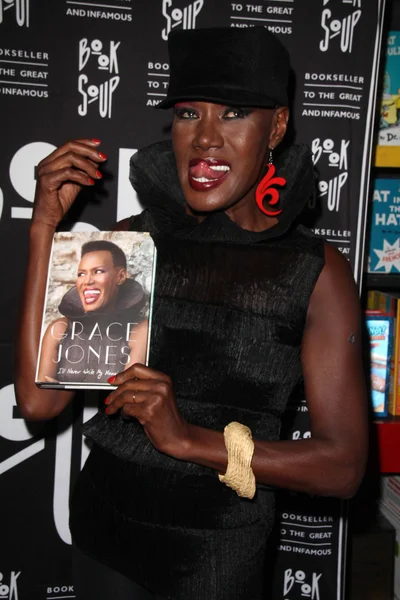 Grace jones - Sängerin — Stockfoto