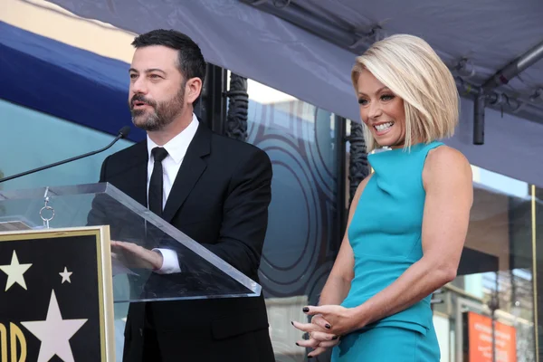 Jimmy Kimmel, Kelly Ripa — Φωτογραφία Αρχείου