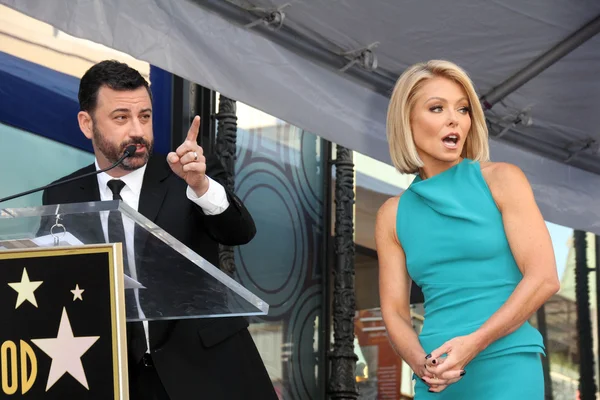 Jimmy Kimmel, Kelly Ripa — Φωτογραφία Αρχείου