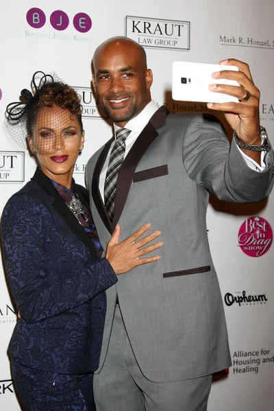 Boris kodjoe, nicole ari parker — Stok fotoğraf